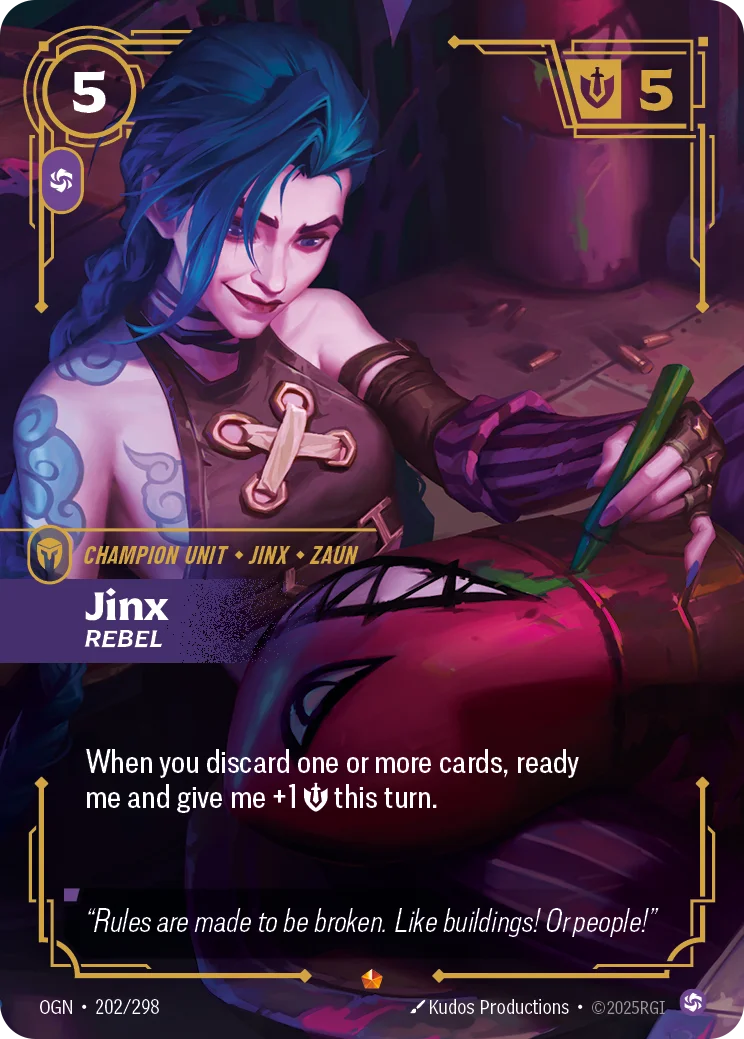 Jinx, Rebel