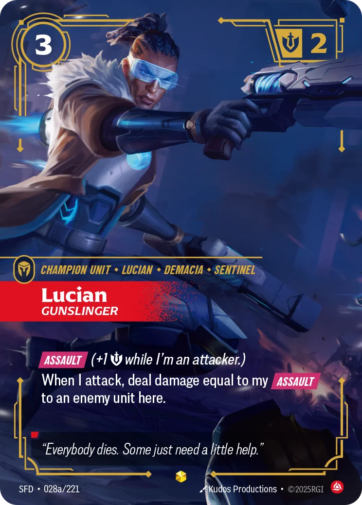 Lucian, Gunslinger