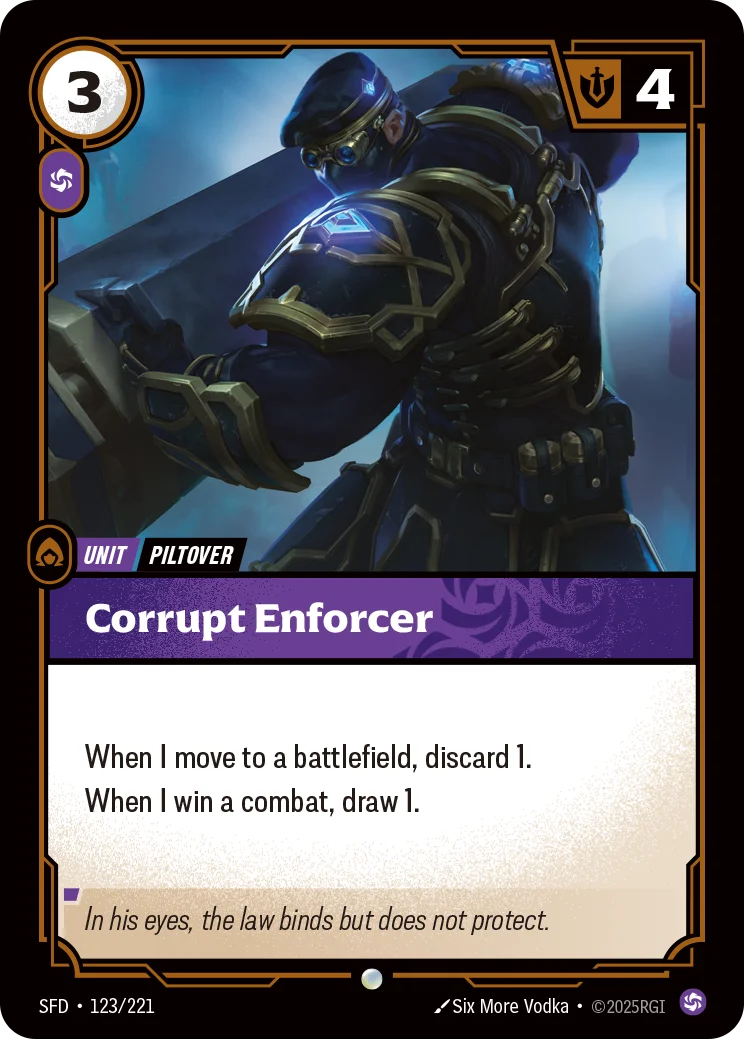 Corrupt Enforcer