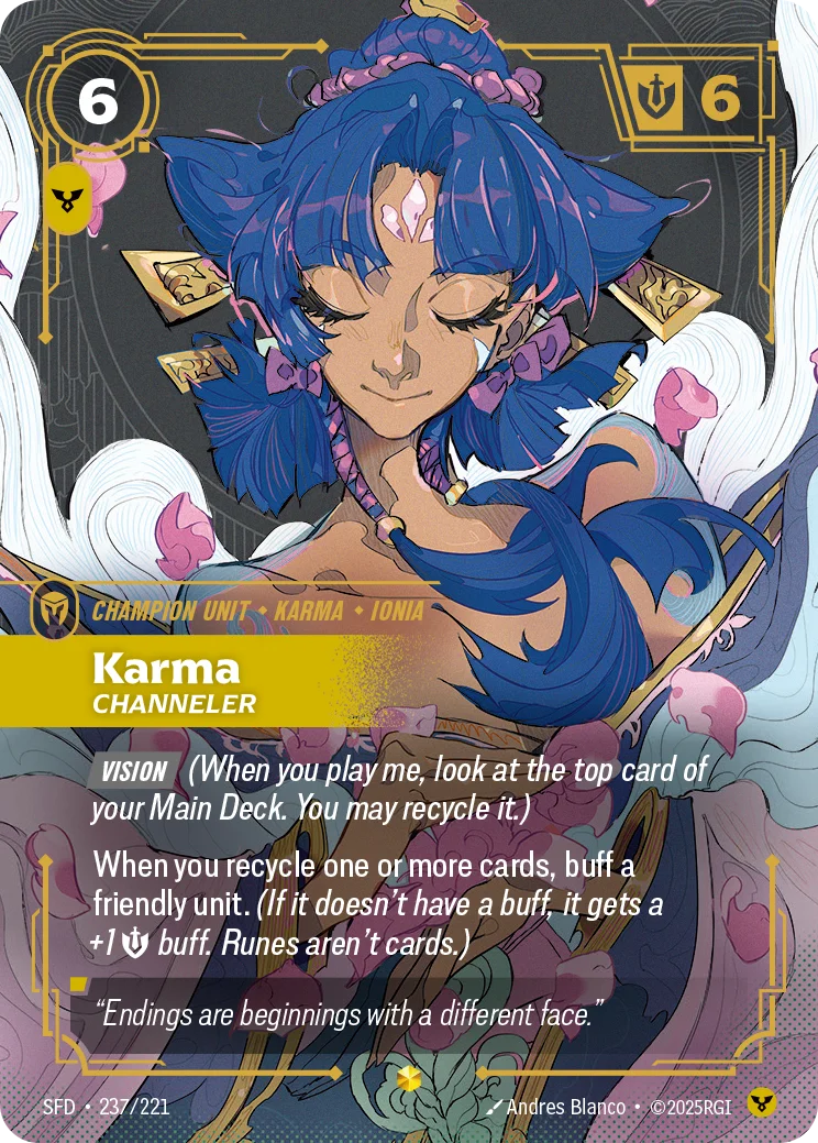 Karma, Channeler