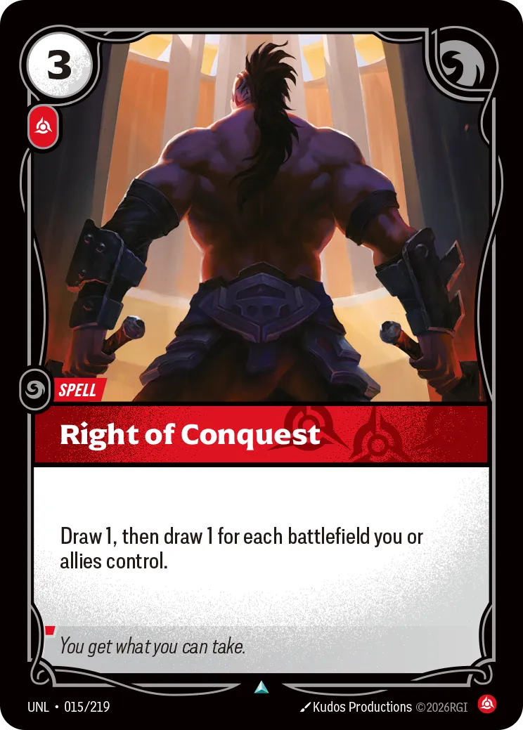 Right of Conquest
