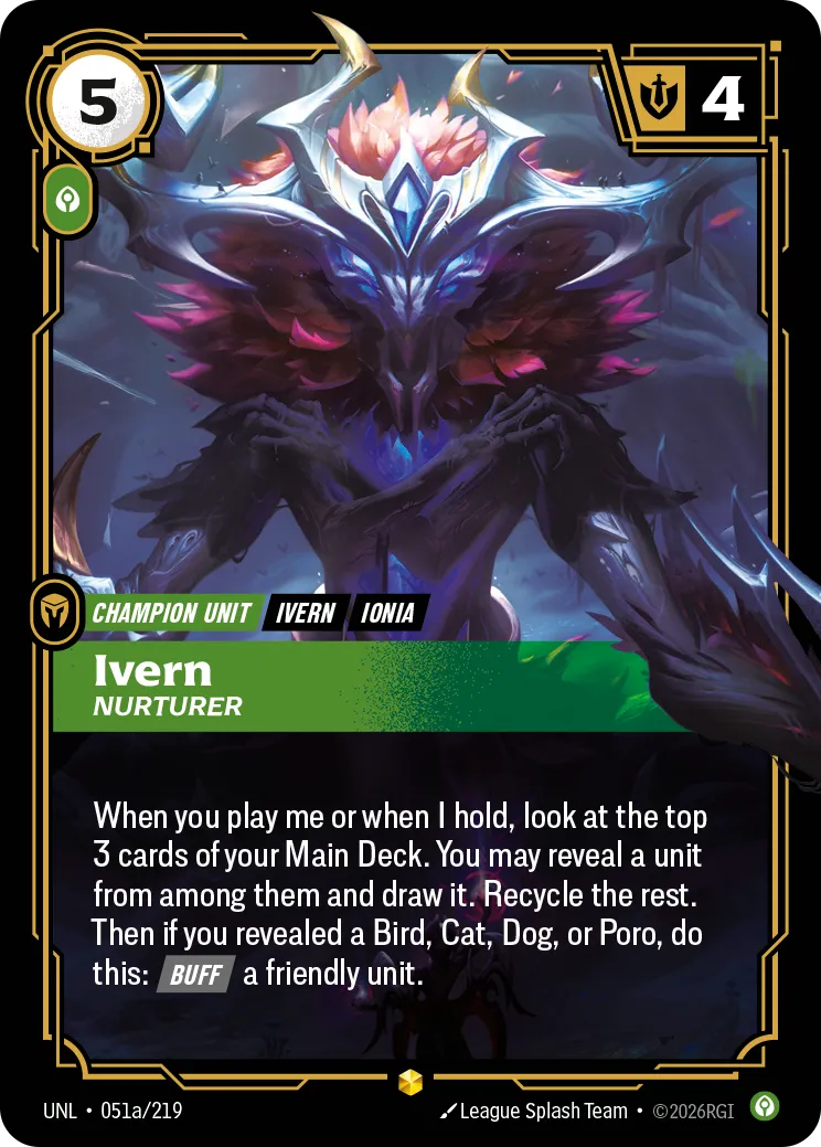 Ivern, Nurturer