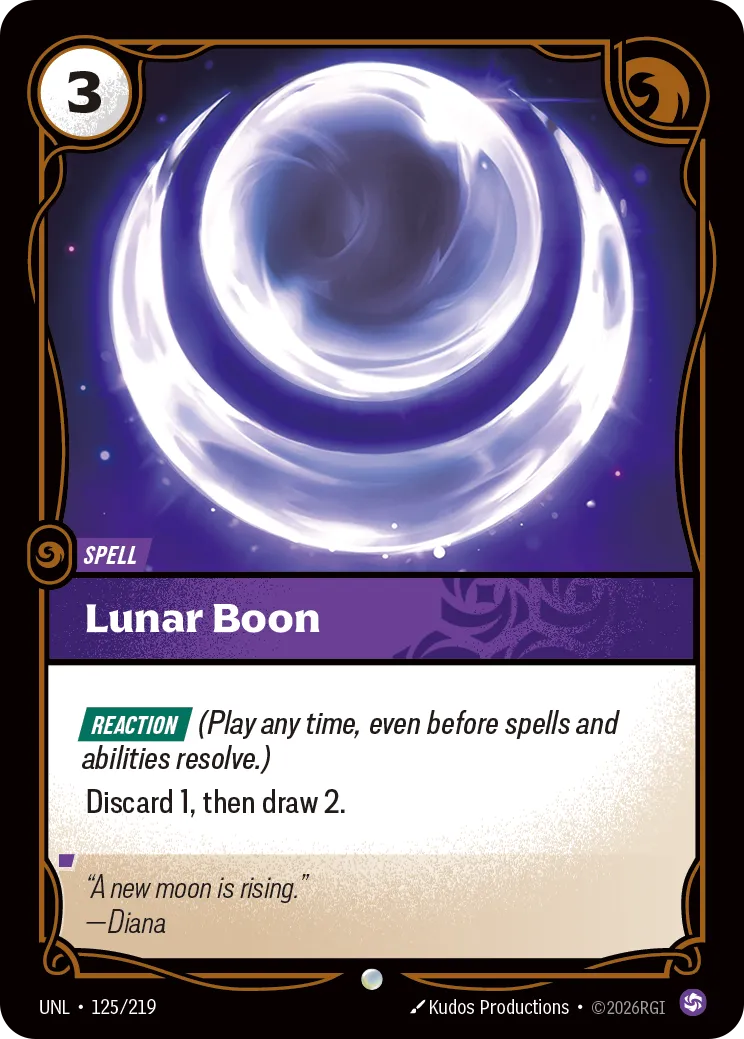 Lunar Boon
